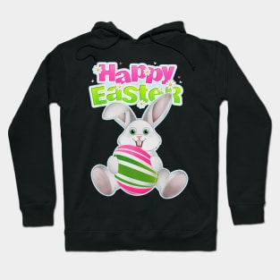 Funny Bunny Rabbit Happy Easter Day Hoodie